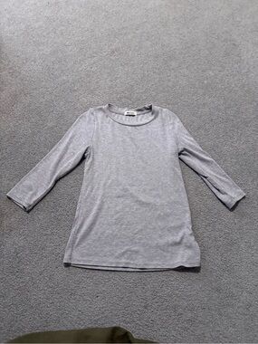 LA Made 3/4 Sleeve Ribbed Tee